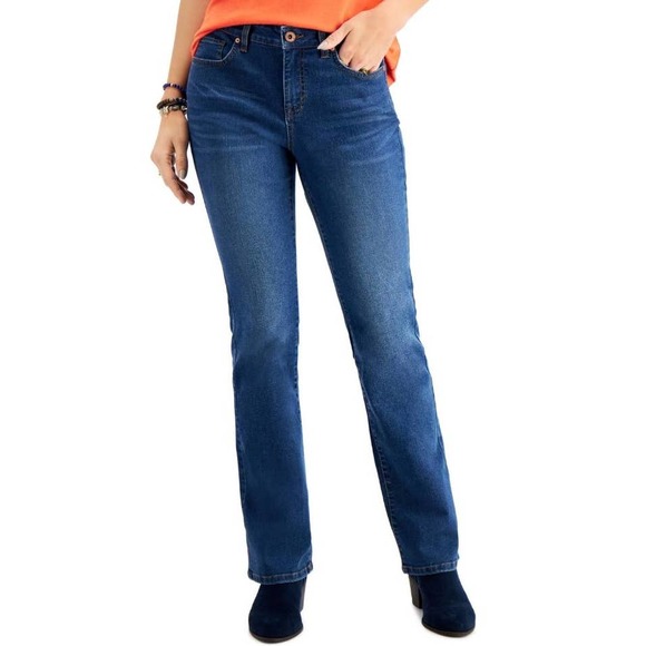 Style & Co. Jeans Style Co Size Long Tall Curvy Fit Slim Bootcut